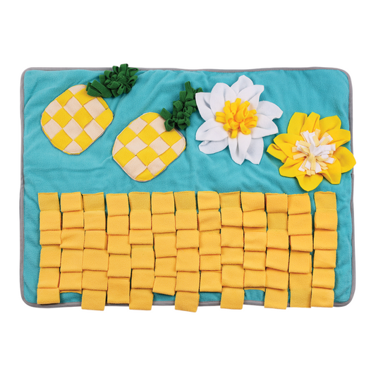 Archstone Pets Snuffle Mat - Pineapple, Feeding Training Mat