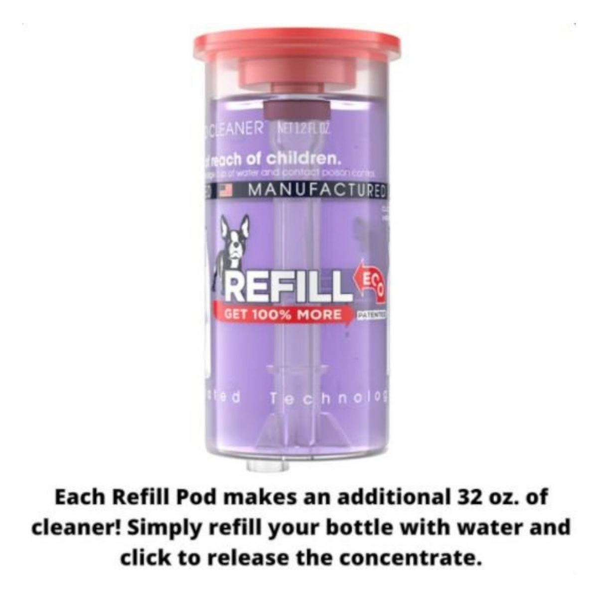 Refill Pack - ION Pet 32 Oz Urine and Odor Destroyer - Mixed Berry