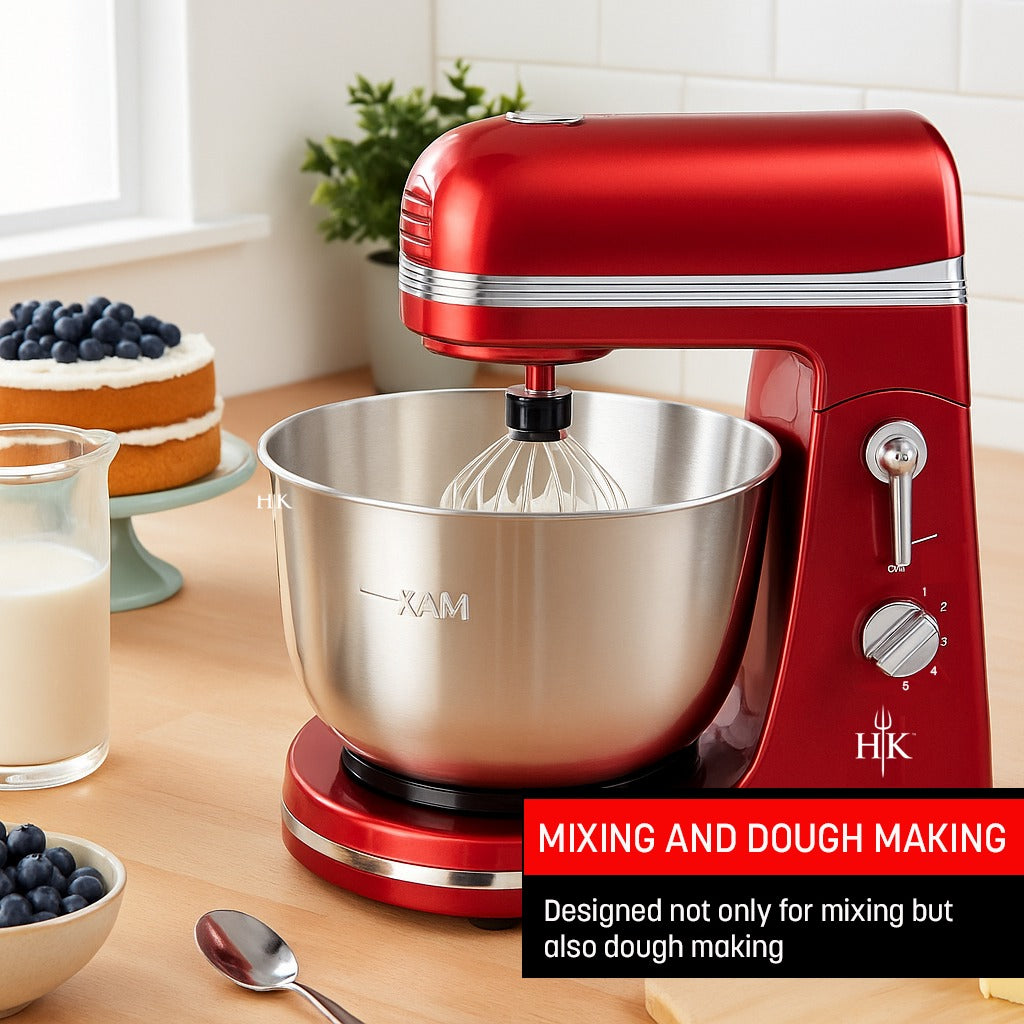 Hell's Kitchen 3.5L Stainless Steel Stand Mixer with Bowl