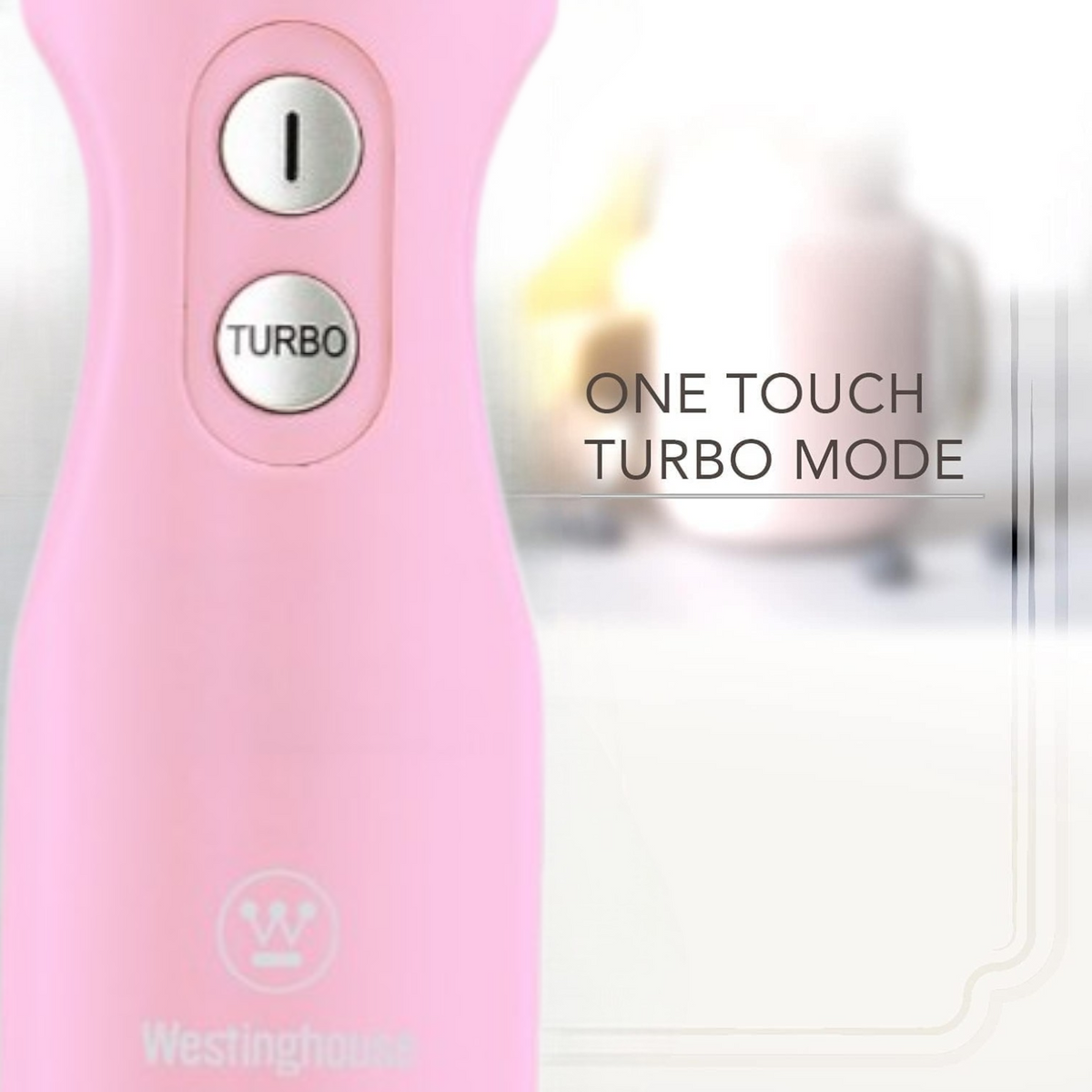 Westinghouse Multi-Speed Immersion Hand Blender - Retro Series, 4 Colors